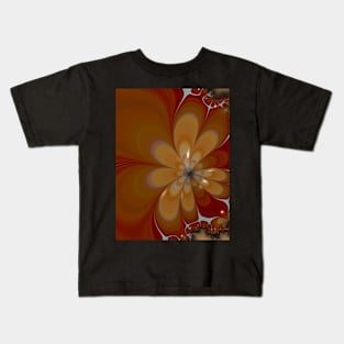 Red Poopy Orange Kids T-Shirt